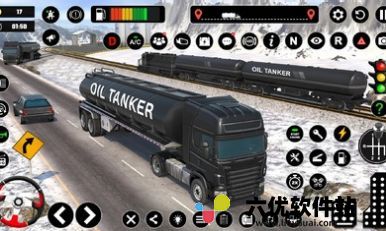 越野油轮卡车驾驶模拟器