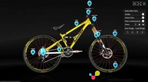 山地自行车3d配置器