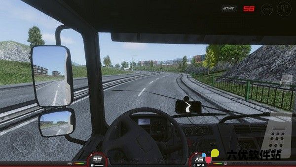 欧洲卡车模拟3山路