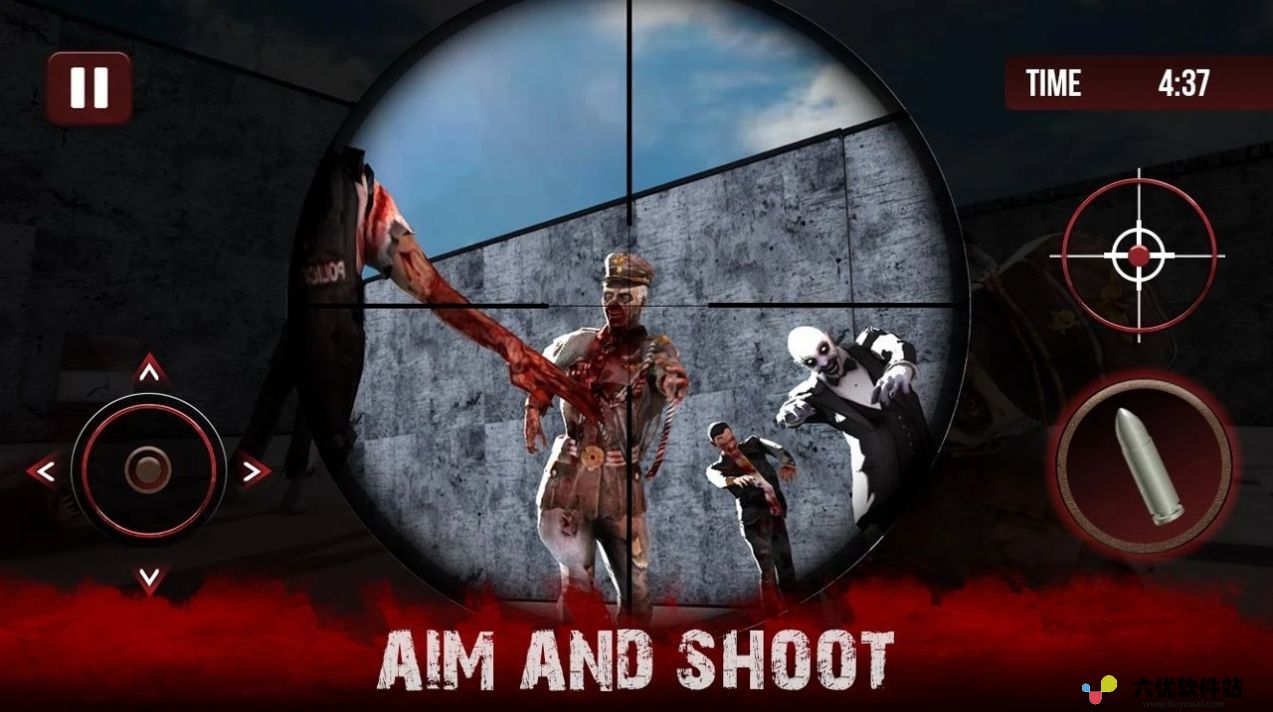 Zombie City Shooting Games