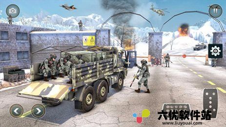 卡车模拟器军队3D