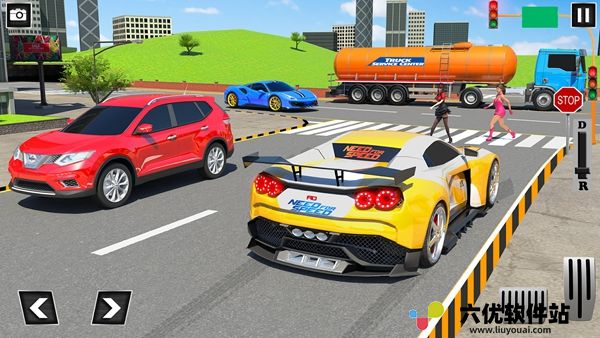 3d模拟驾驶停车场